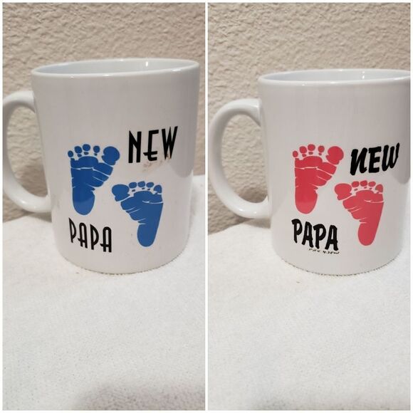 Mugs by Sandy Other - Coffee mug, New Papa or Mama